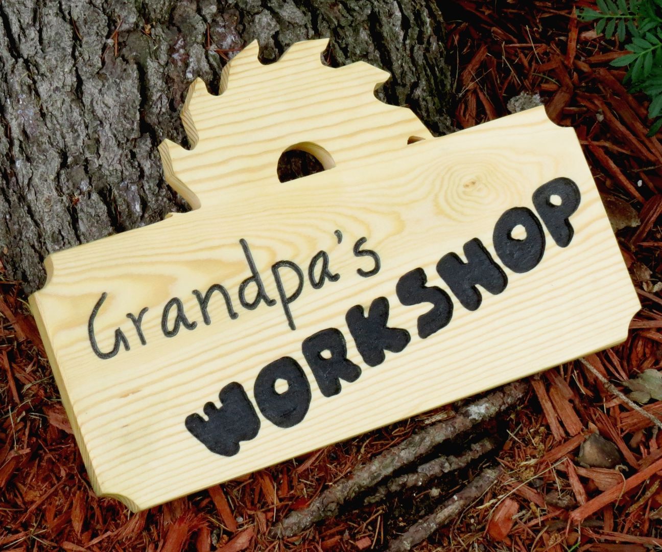 Grandpa's Workshop Wood Sign