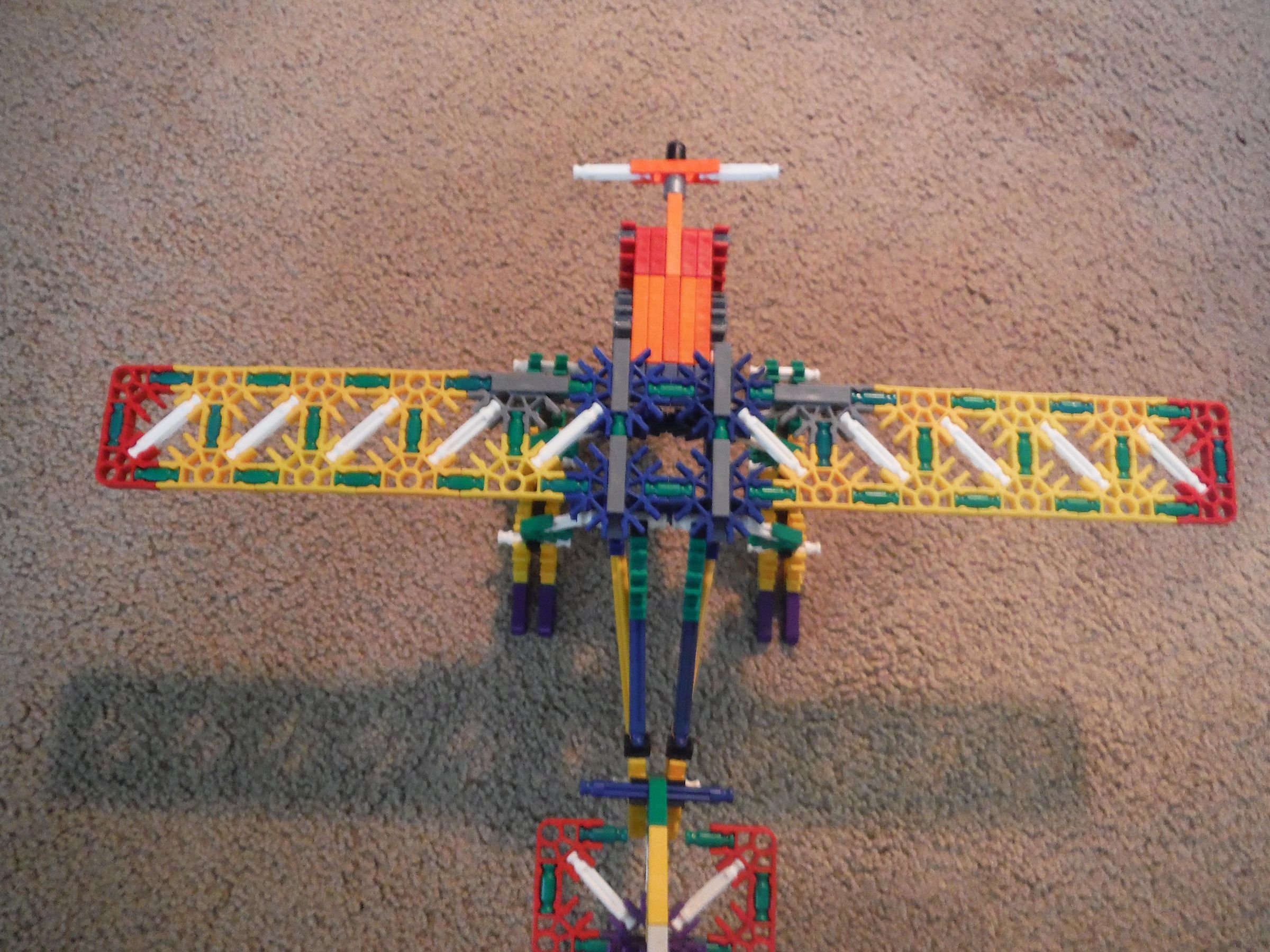 Knex Sea Plane 5 Steps Instructables