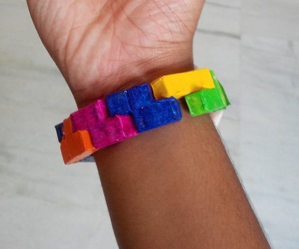 Retro Tetris Bracelet!