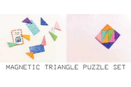 Magnetic Triangle Puzzle Set