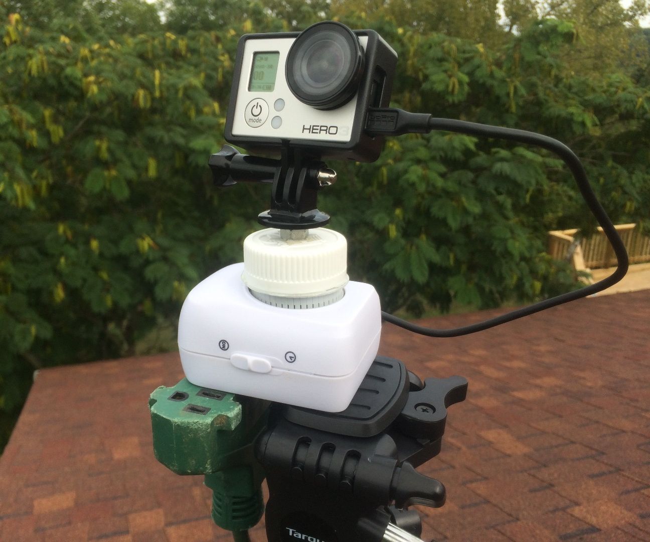 DIY GoPro 24 Hour Time-lapse Mount