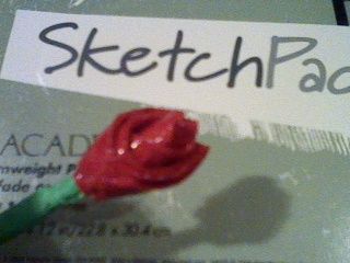 make a one sided rose bud