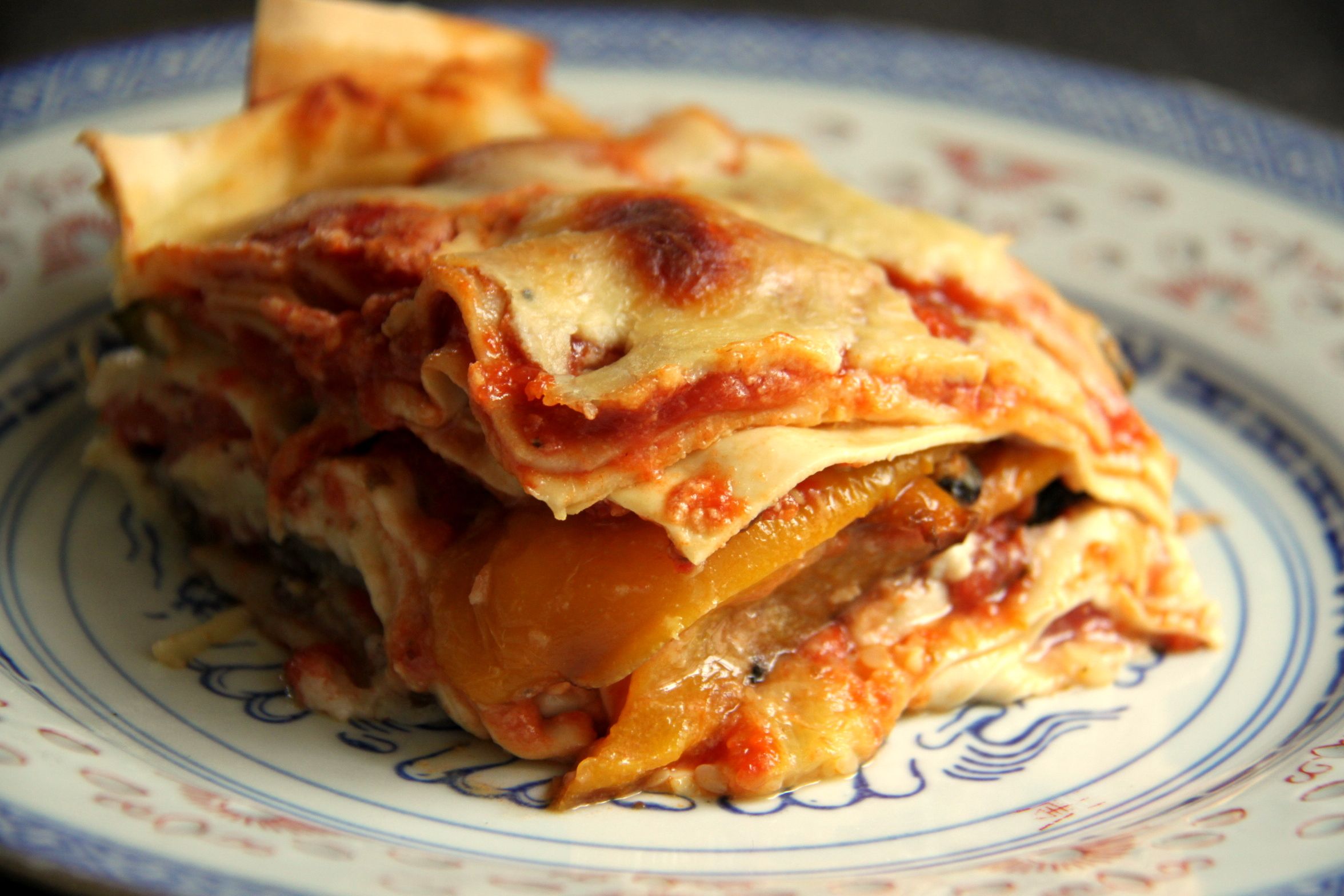 Lasagne With Roasted Vegetables