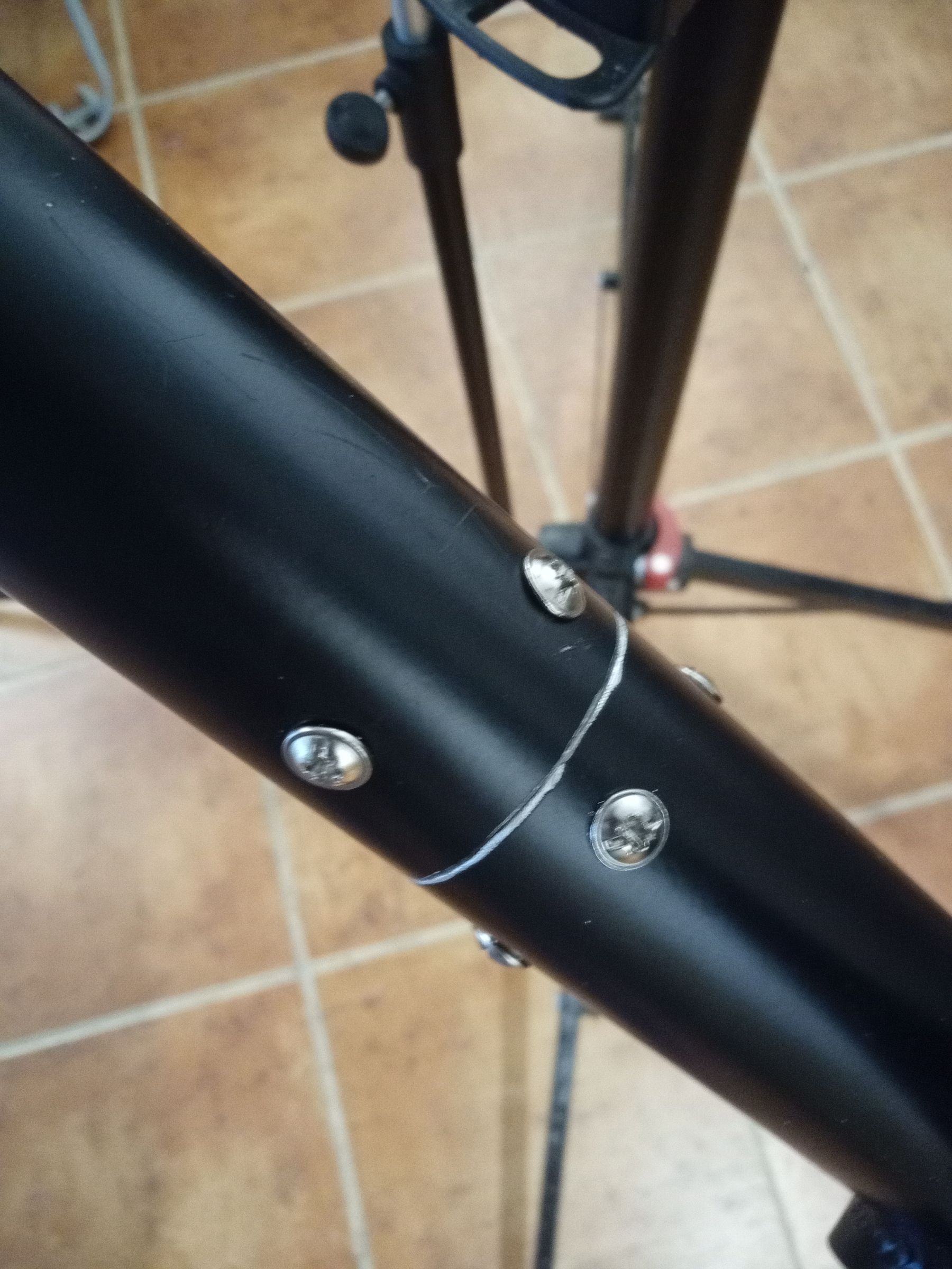 Split Bicycle Frame for Travelling 4 Steps (with Pictures