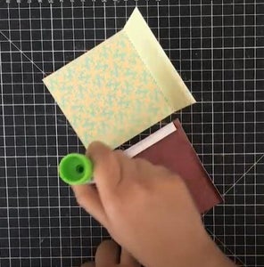 Glue the Floor Flaps to the Walls