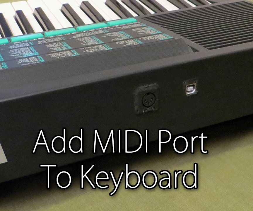 Add MIDI Port to Keyboard : 15 Steps (with Pictures) - Instructables