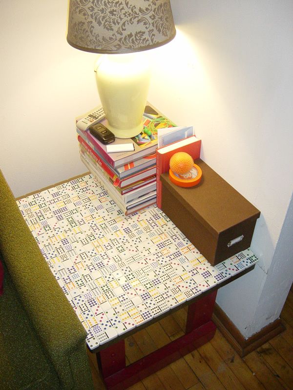 Dominoes Table (who needs broken tiles?)