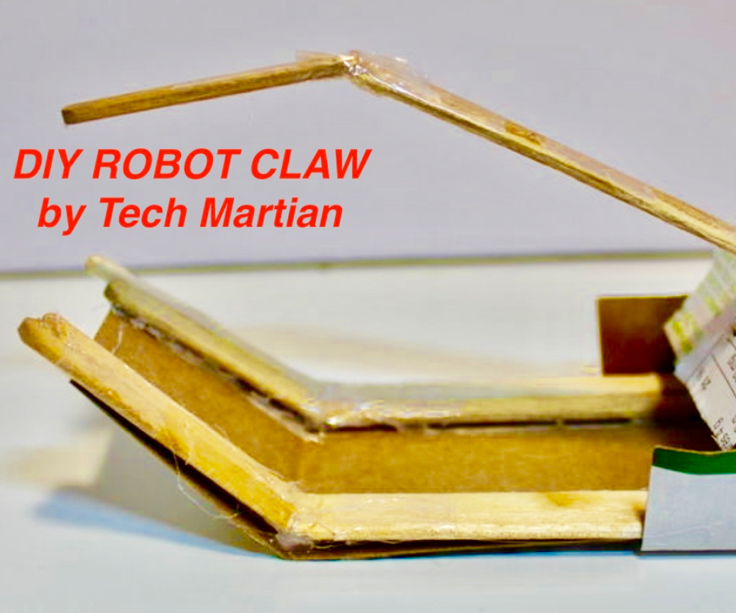 DIY Simple Robot Claw/Gripper (Actuated)