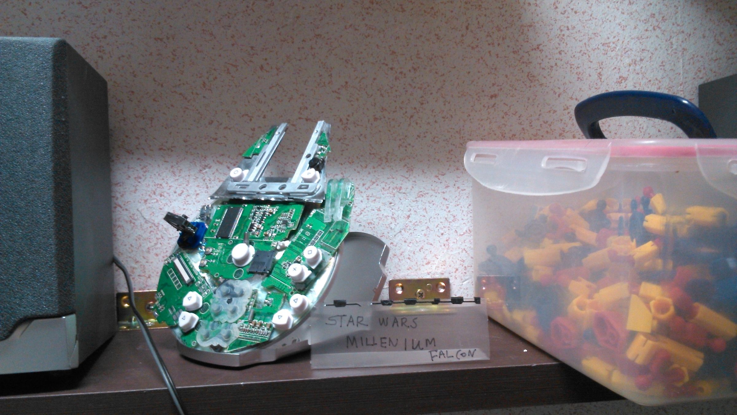 Millennium Falcon Recycled Crafts