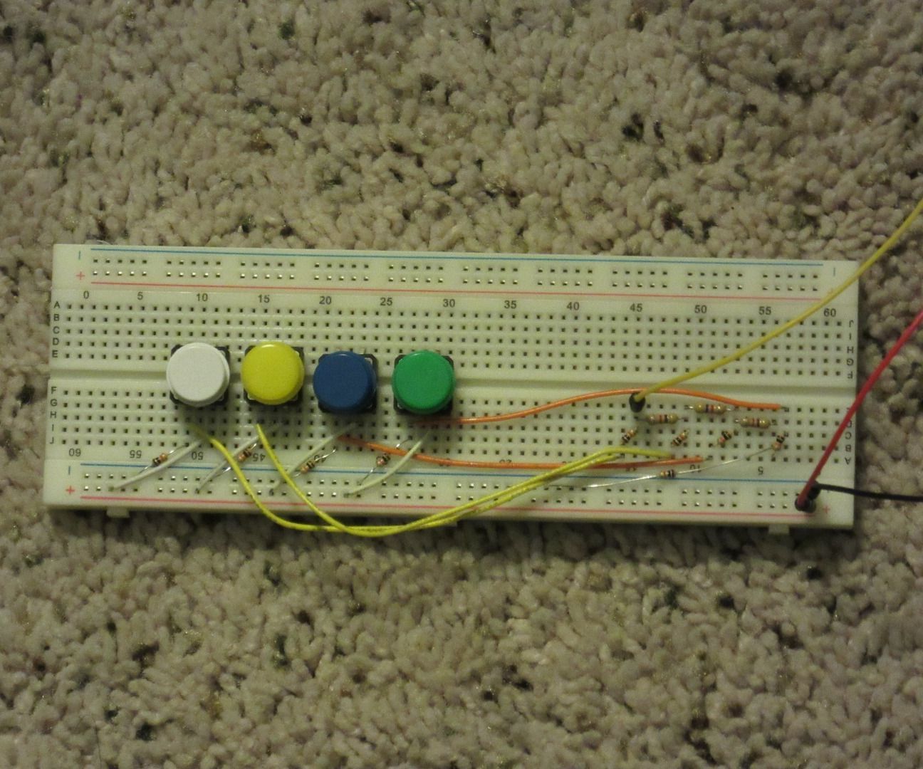 Simple Guitar Hero Controller for PC using Teensy (Capable of multi-player)