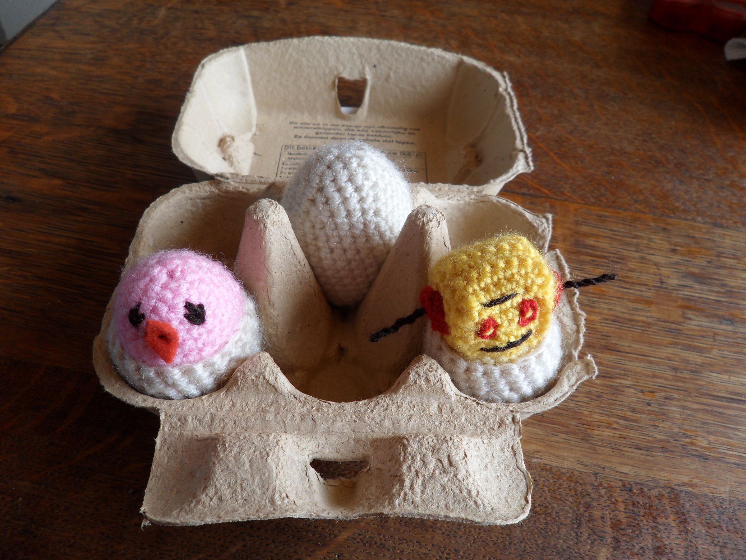 Crochet Silly Eggs