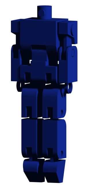 Making of a Simple Robot With 3D Modeling