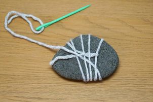 DIY Decorative Wrapped Stones | Japanese-Inspired Crafts : 15 Steps ...