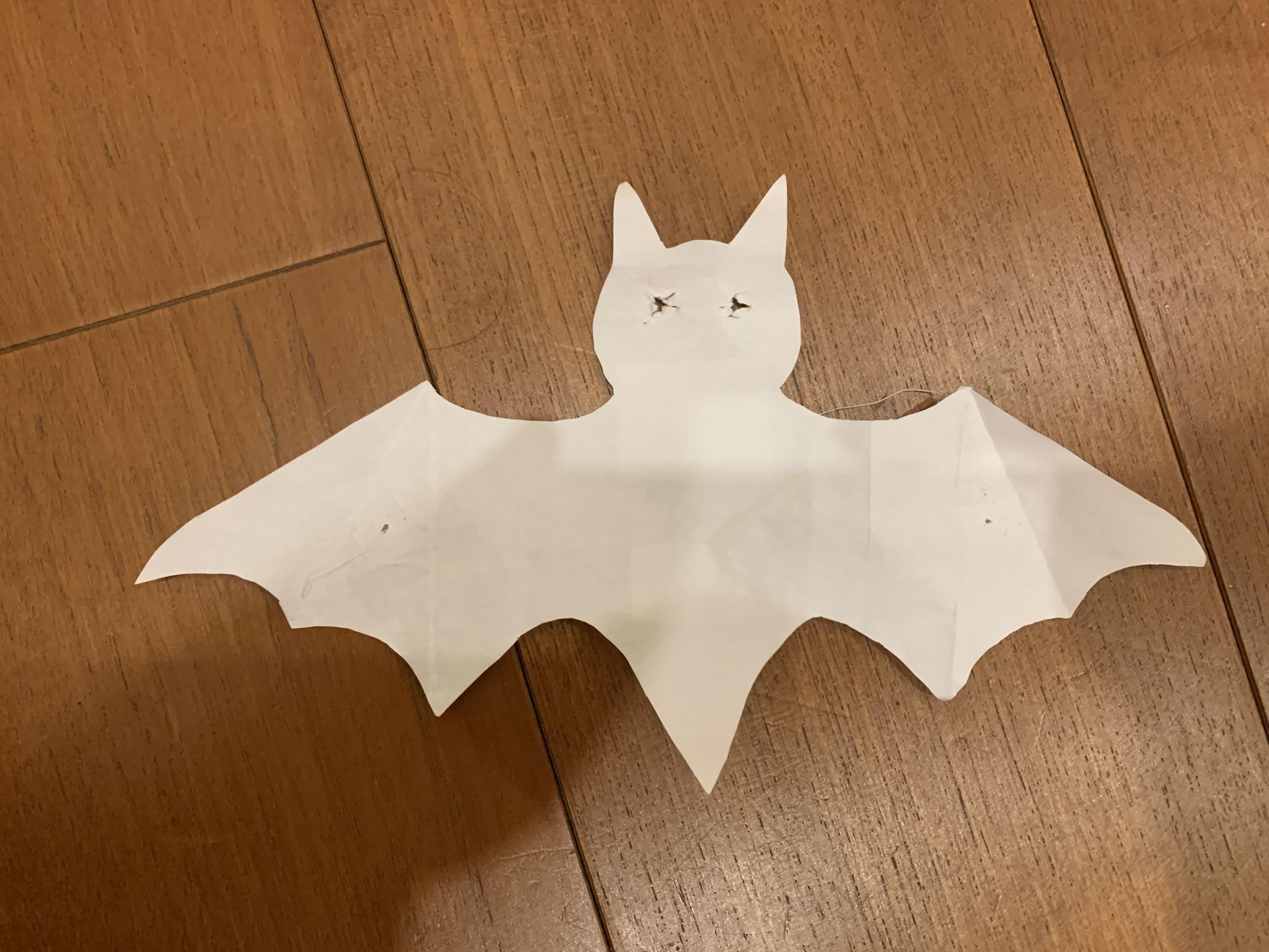 Halloween Bat Decoration 6 Steps Instructables