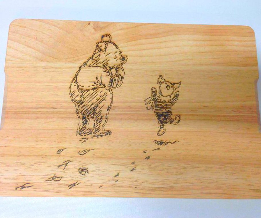 Winnie the Pooh Cheese Board