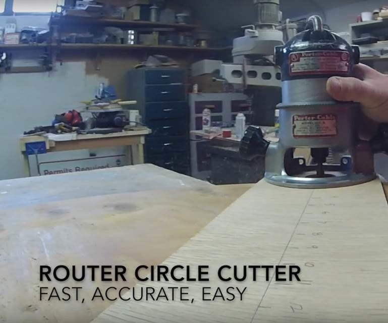 Router Circle Jig for ANY Router