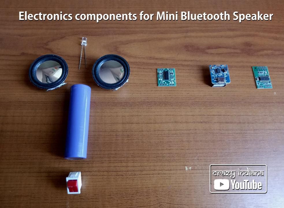 DIY Mini Bluetooth Speaker 3D Printed : 4 Steps - Instructables