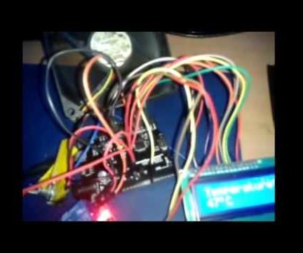 Arduino- TM35 Controlling a DC 12v FAN With Temperature Sensor 