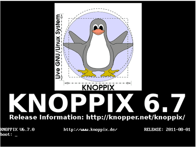 Boot From Knoppix