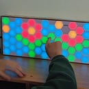 INTERACTIVE LED WALL & CLOCK!