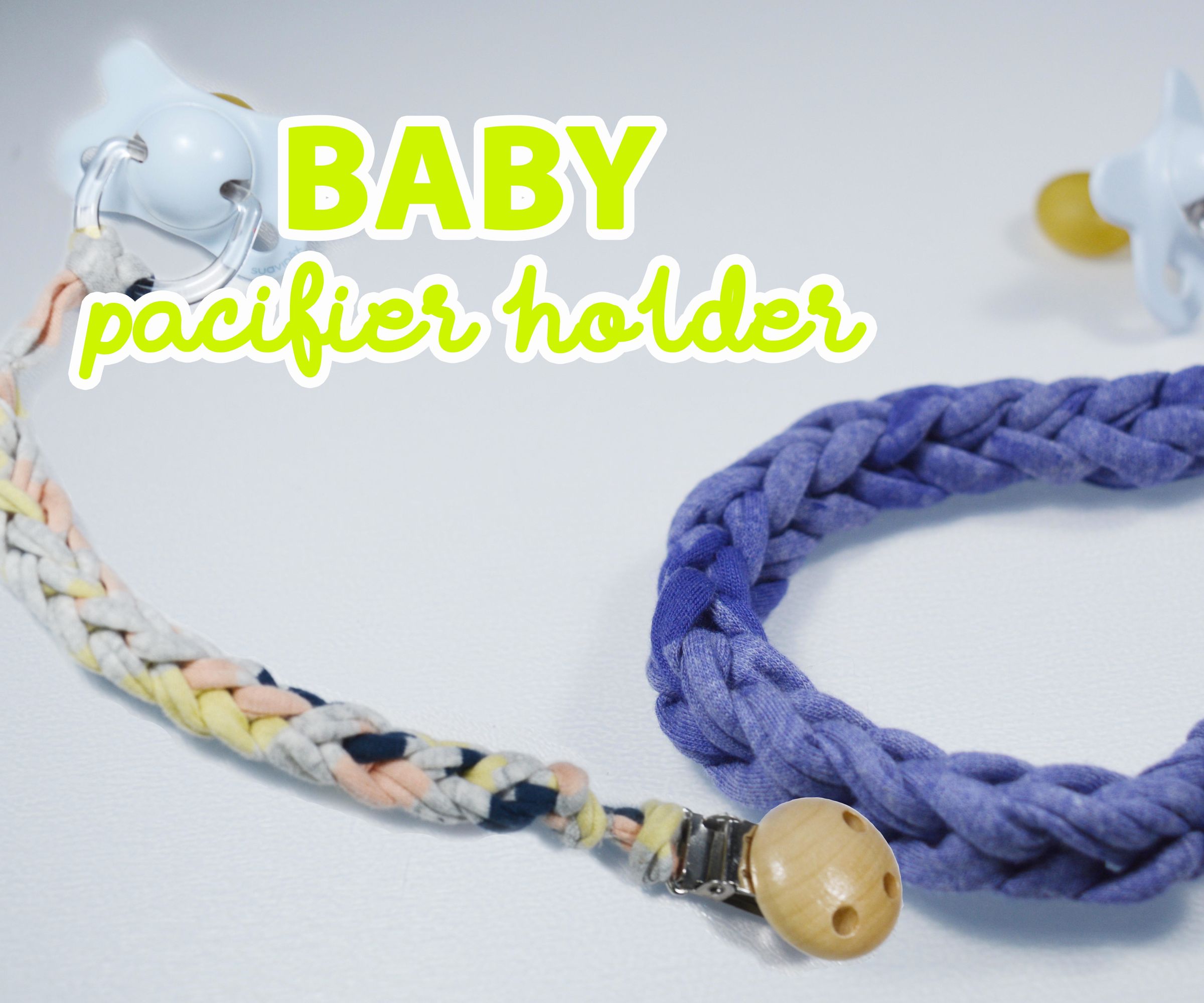 DIY Pacifier Clip Holder