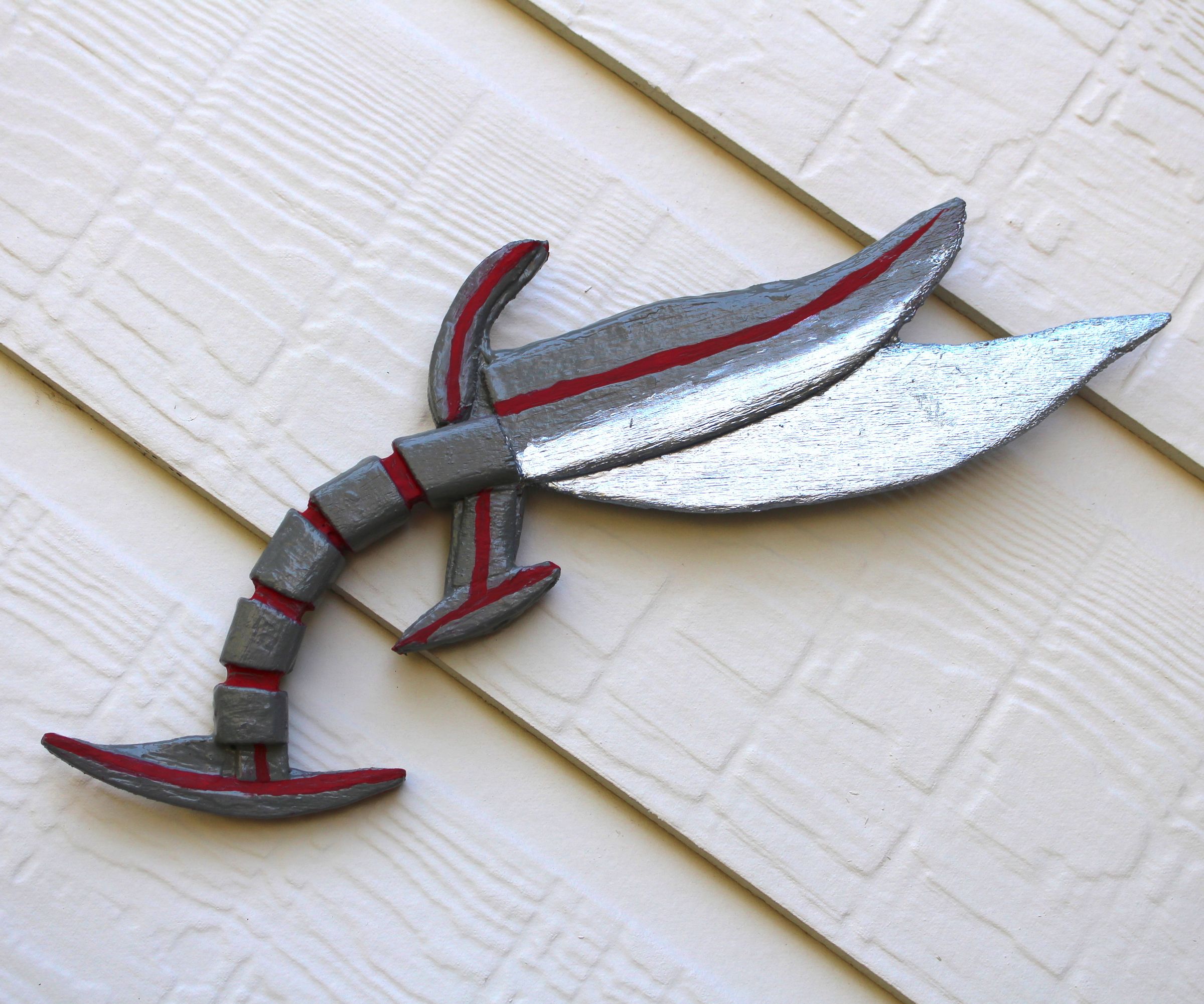 Daedric Sword Letter Opener From Wood