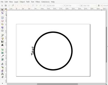 Inkscape: How to Make Text Follow a Circular Line ? ( ~ 9 Skills ) : 5 ...