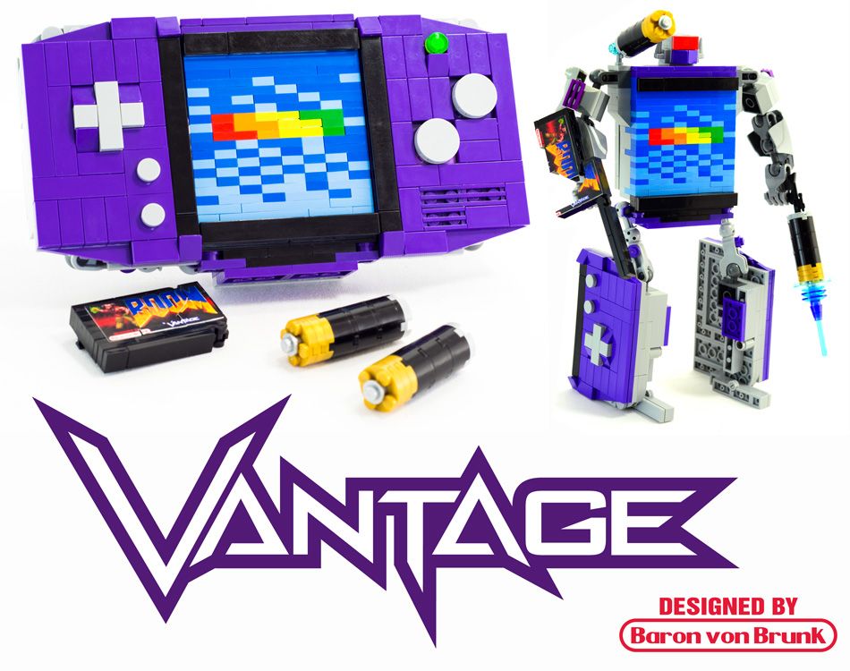 Transforming LEGO Game Boy Advance - "Vantage"