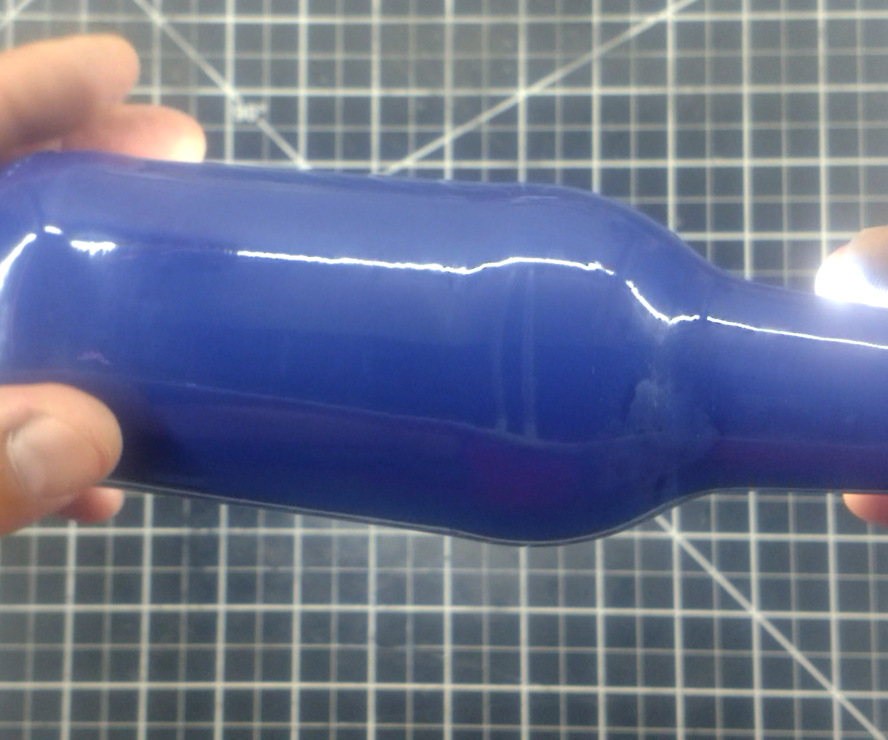 Spray Paint the Inside of a Glass Bottle