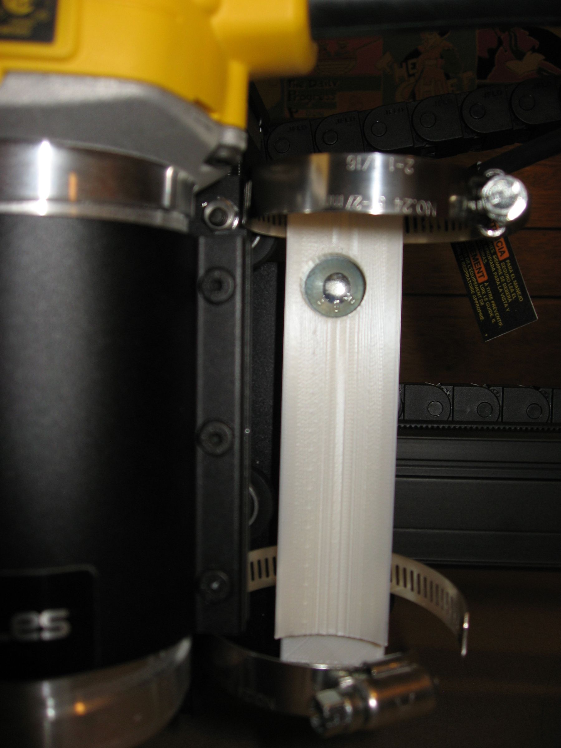 XCarve CNC Router Dust Collector/Shoe 6 Steps (with Pictures