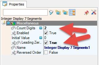 In Visuino Set  Components