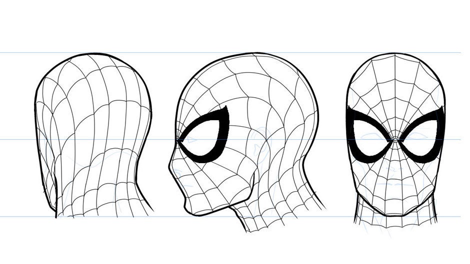 Spiderman Facemask : 7 Steps (with Pictures) - Instructables spiderman-facemask-7-steps-with-pictures-instructables