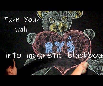 Convert Your Wall Into Magnetic Dashboard
