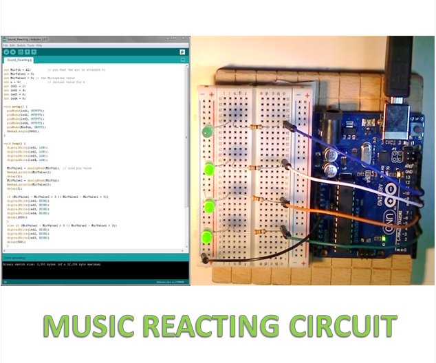 Music Reacting Circuit - Instructables