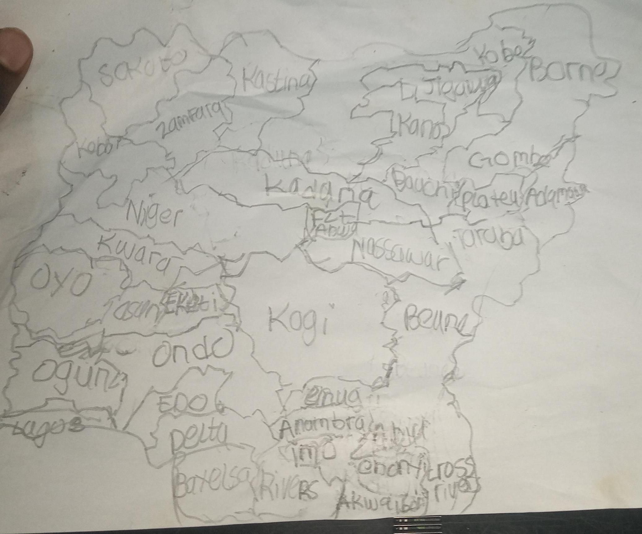 Map of Nigeria
