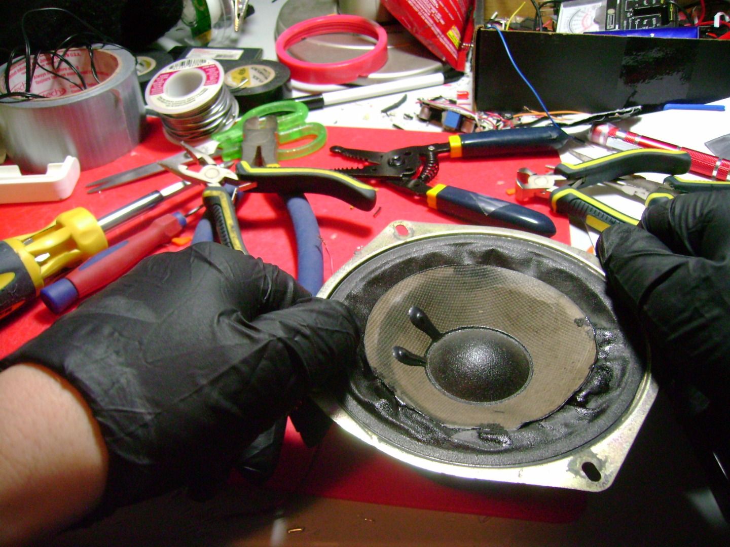 Repair Cracking Car Speaker 4 Steps Instructables