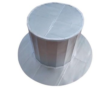 From Milk Packaging to a Shiny Hat