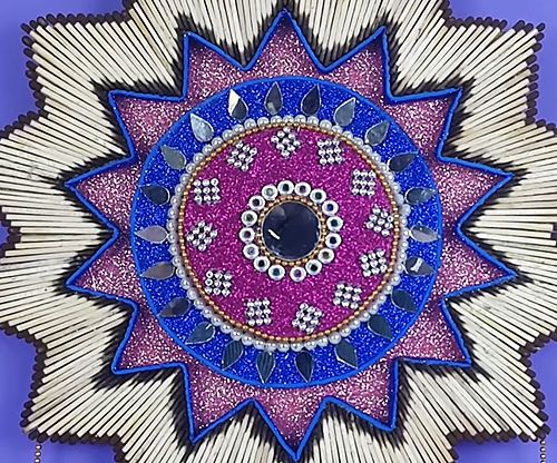 Awesome Matchstick Craft Wall Hanging!