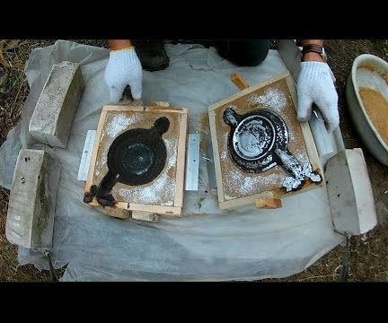 Casting Aluminum. a Saucer
