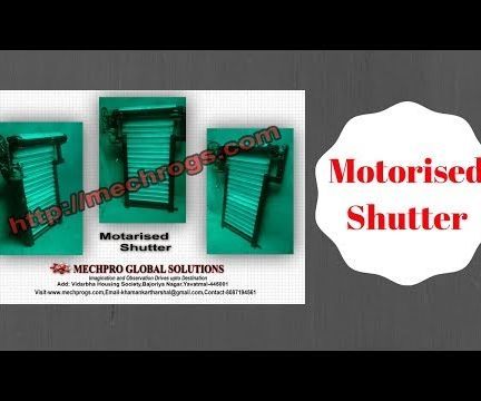 Motorised Rolling Shutter 