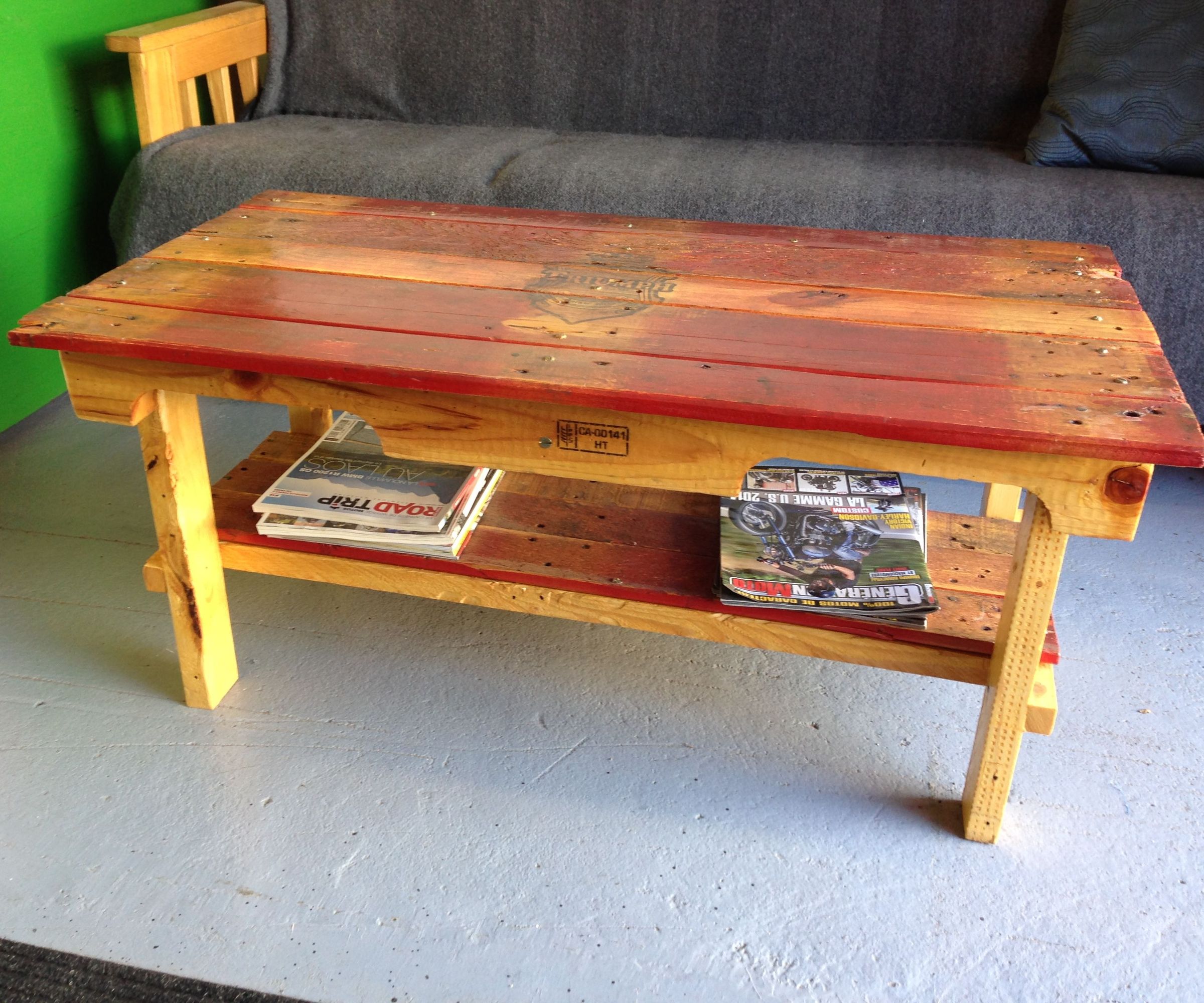 Nice Pallet Coffee Table