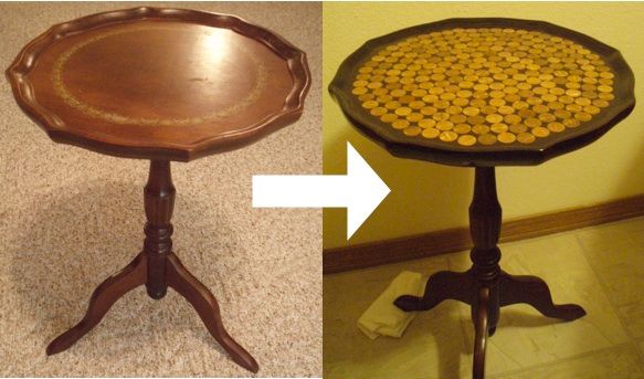 Refurbished Penny Table