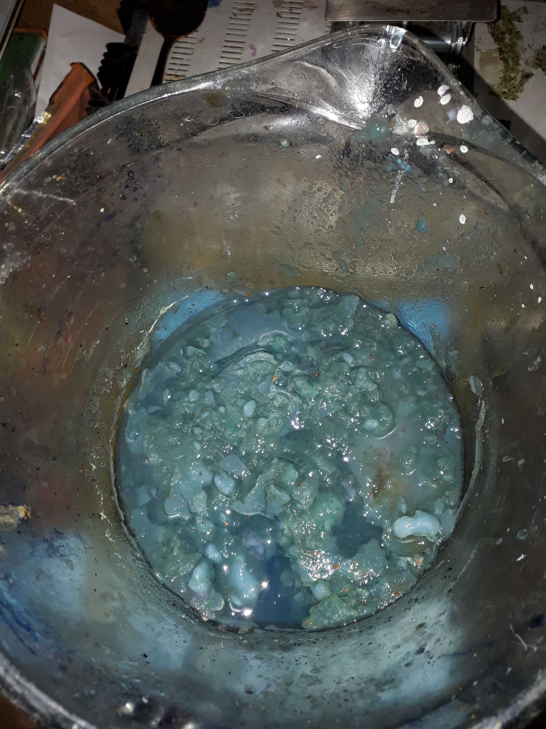 Metal Bioremediation Bioreactor With Bacillus L Bacteria. : 5 Steps ...