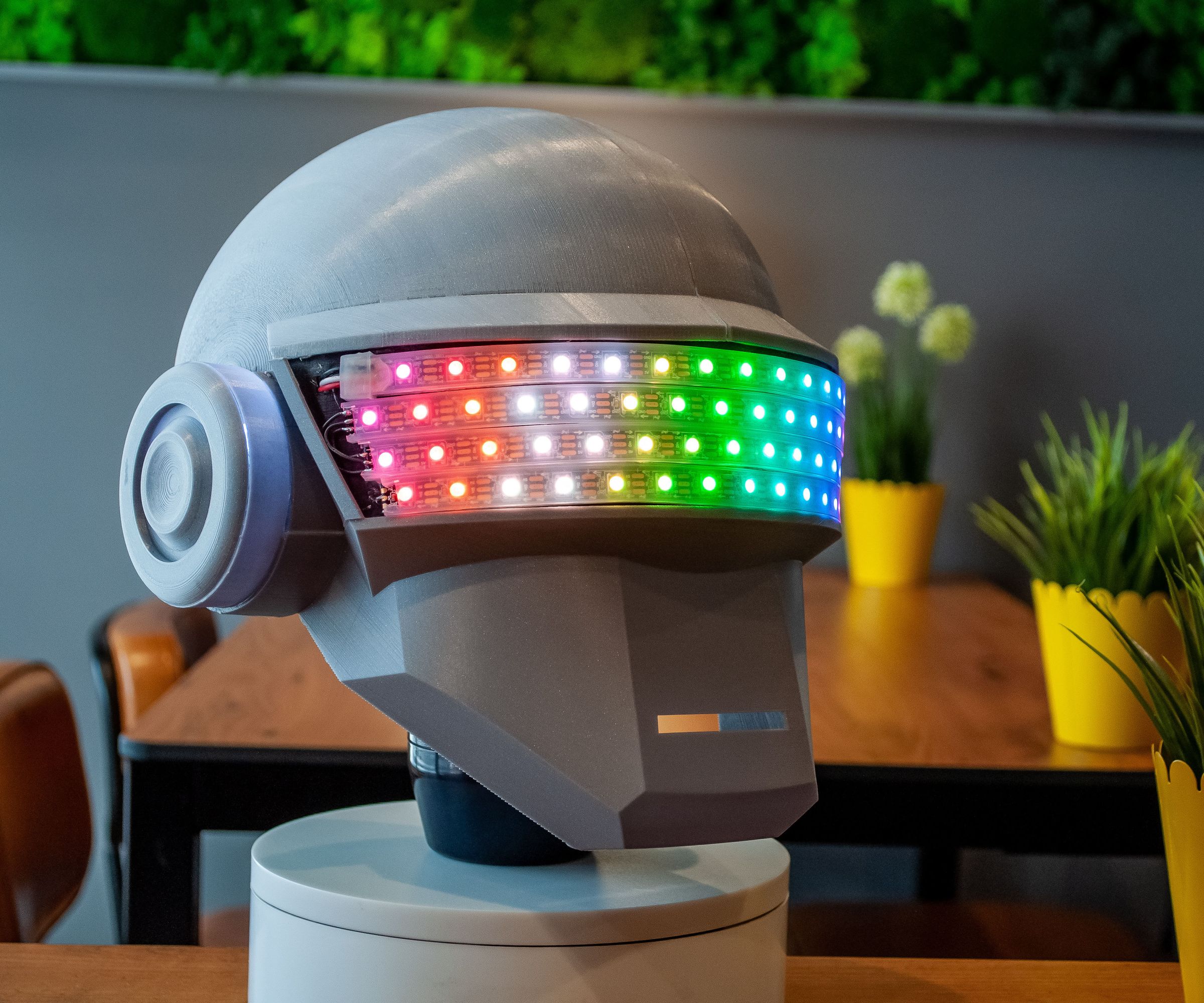 3D Printable Disco Helmet!