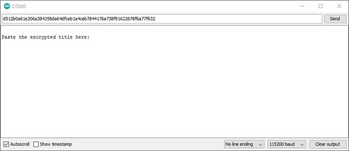 Decrypt a Note From the Cloud
