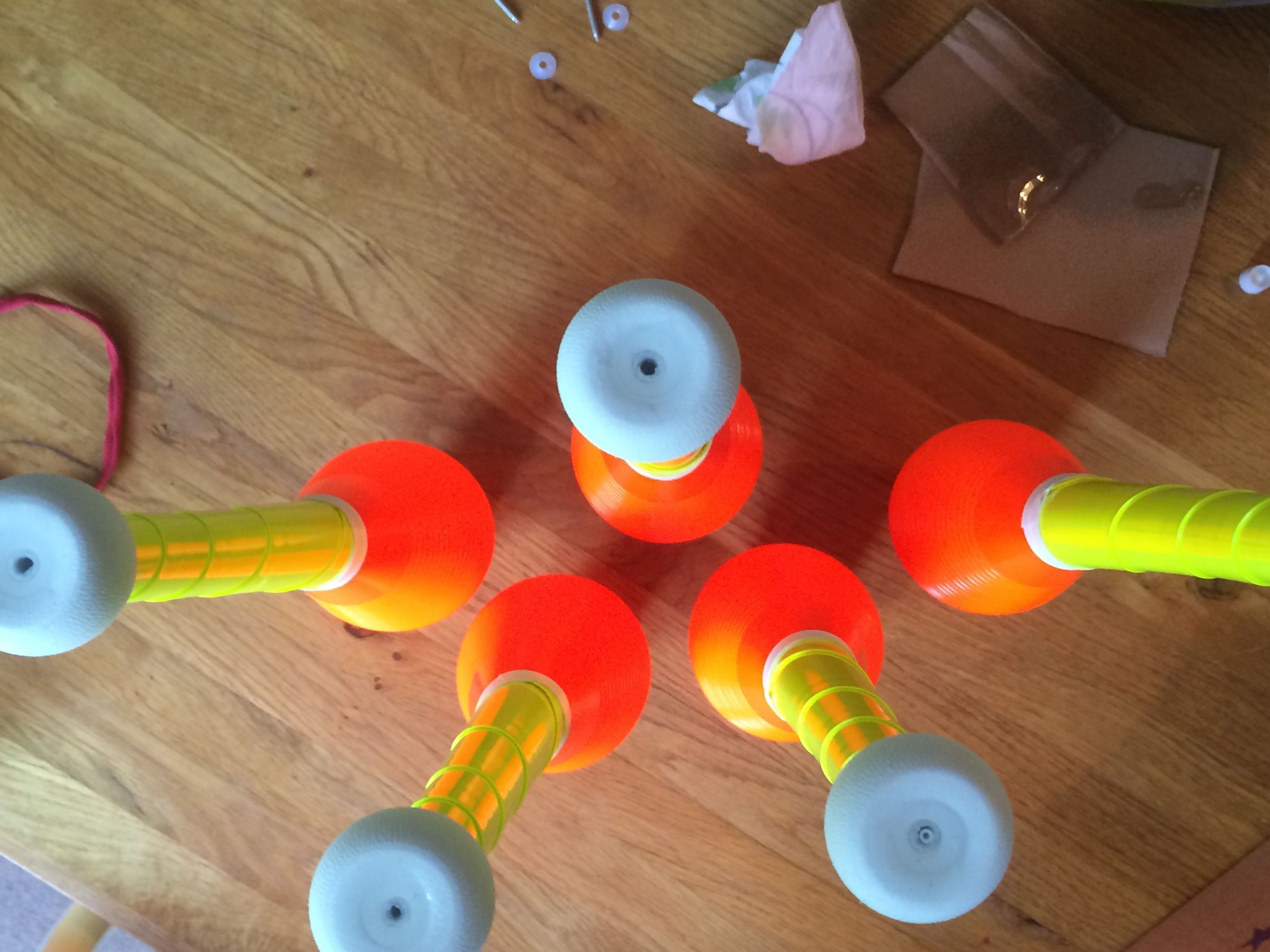 Fix Those Knobs to Your Juggling Clubs Permanently 5 Steps (with
