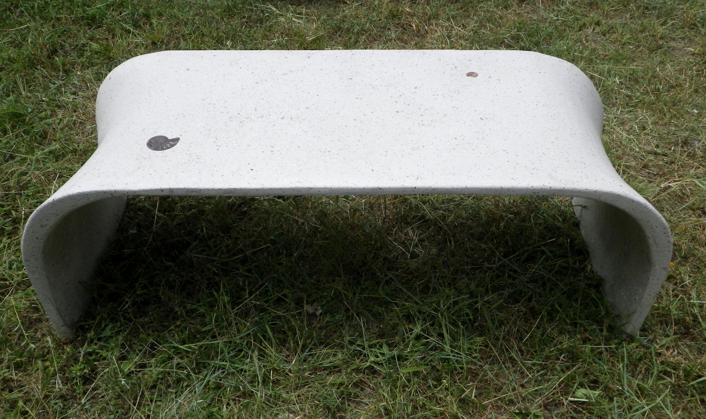 Fabric Formed Tea Table in GFRC