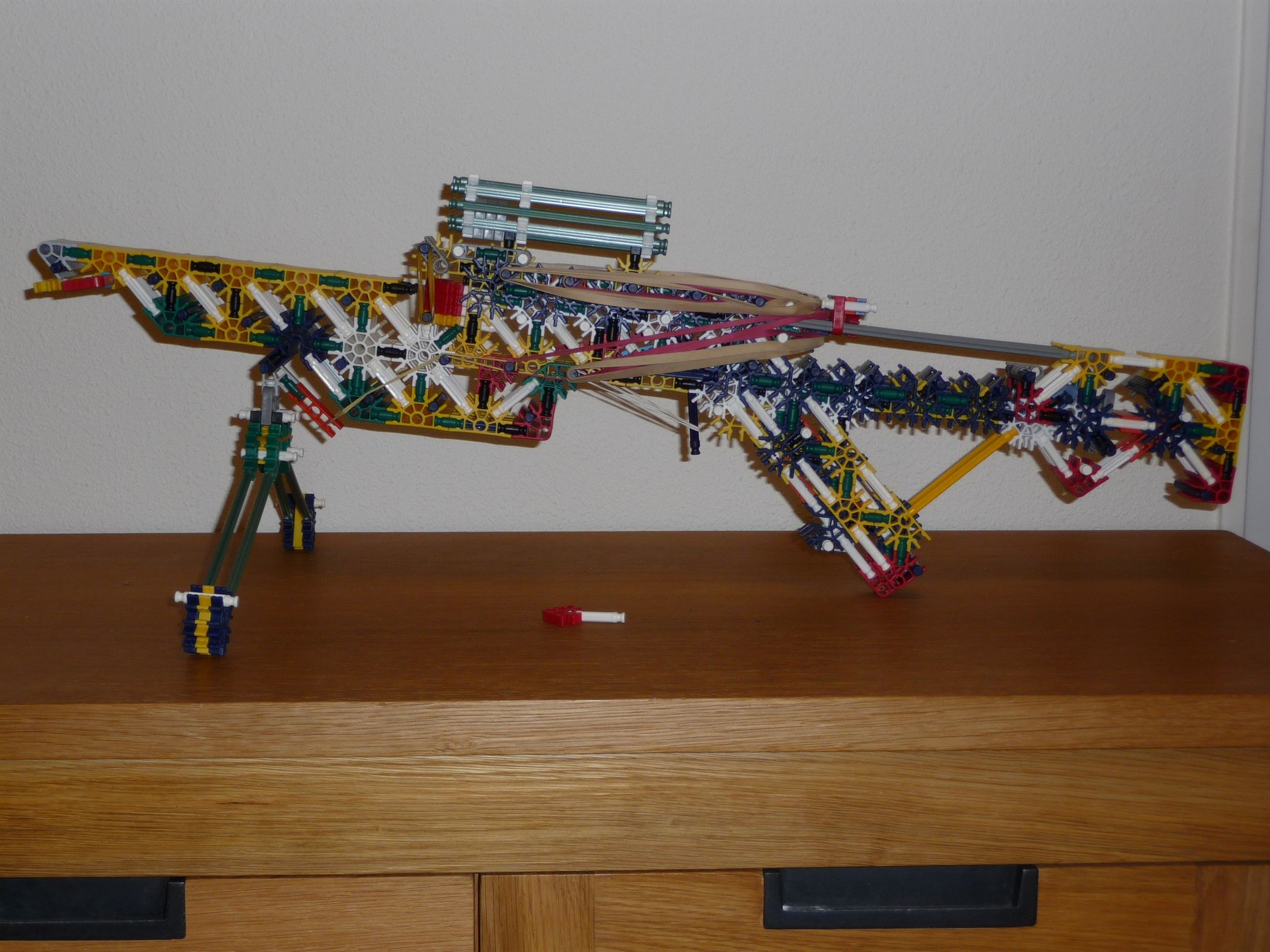 OC: Oodammo Caliber Knex Sniper Rifle : 12 Steps - Instructables