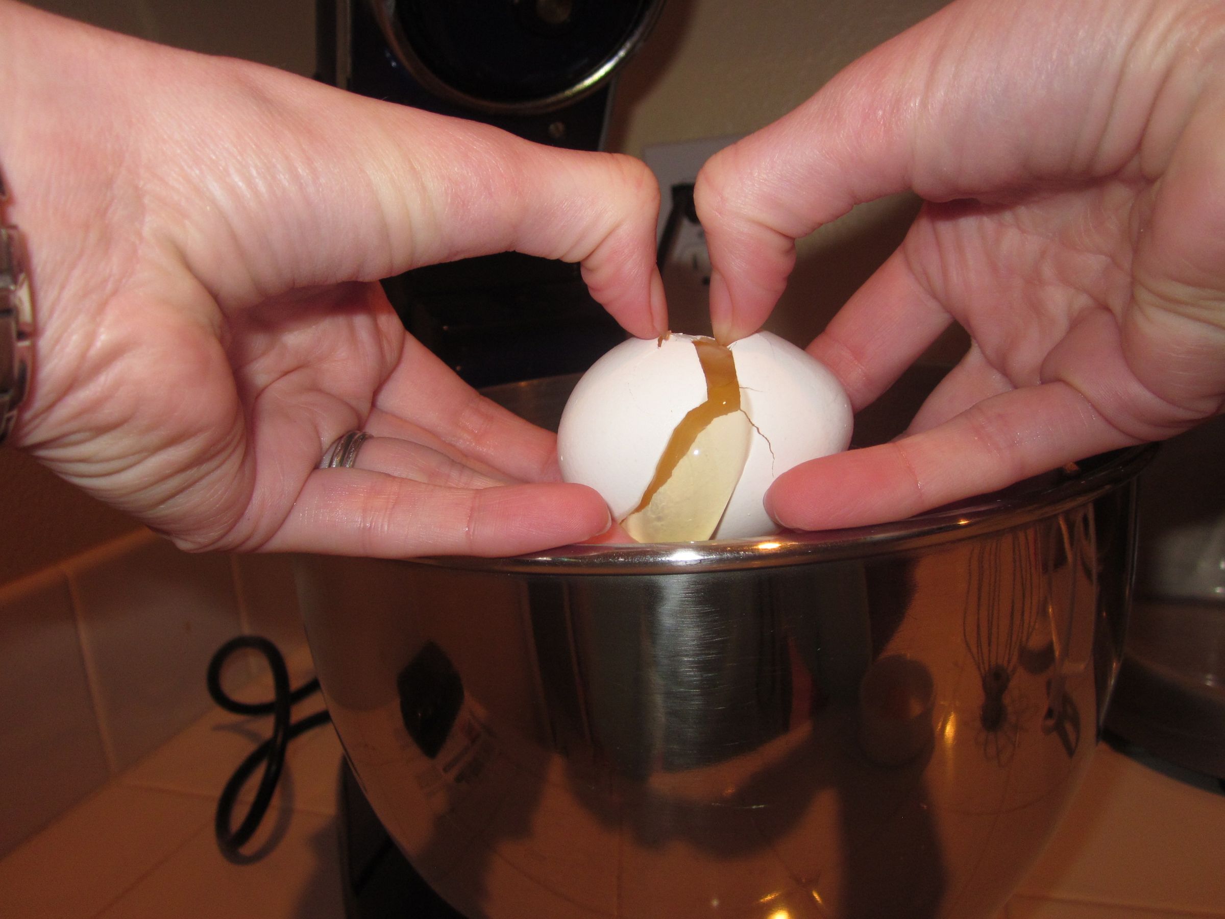 Separate Egg Whites Easily