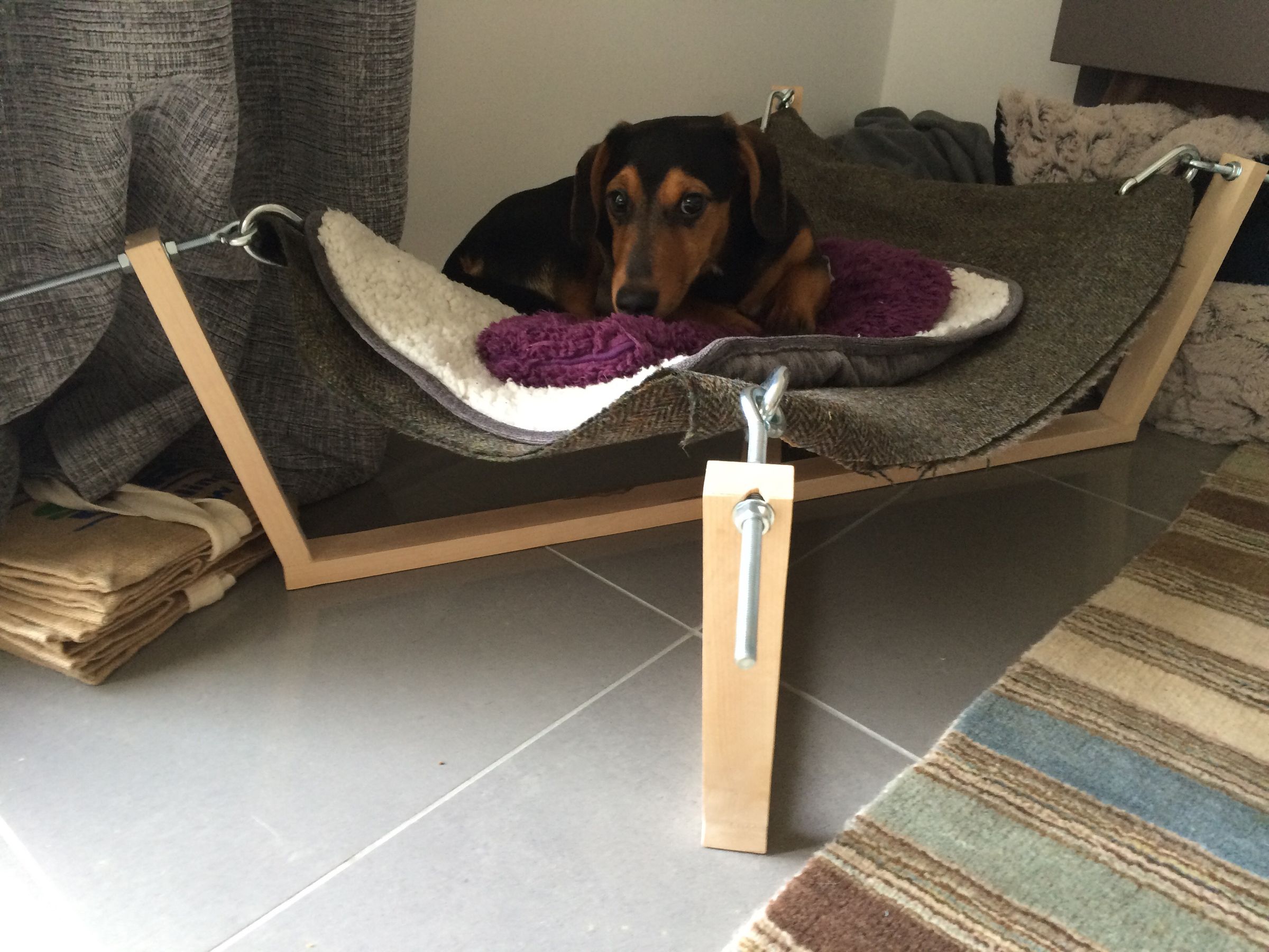 Hammock Dog Bed 6 Steps (with Pictures) Instructables